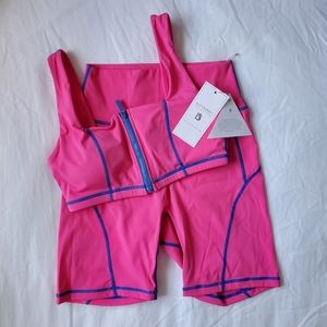 Buffbunny Biker short & Sports bra set